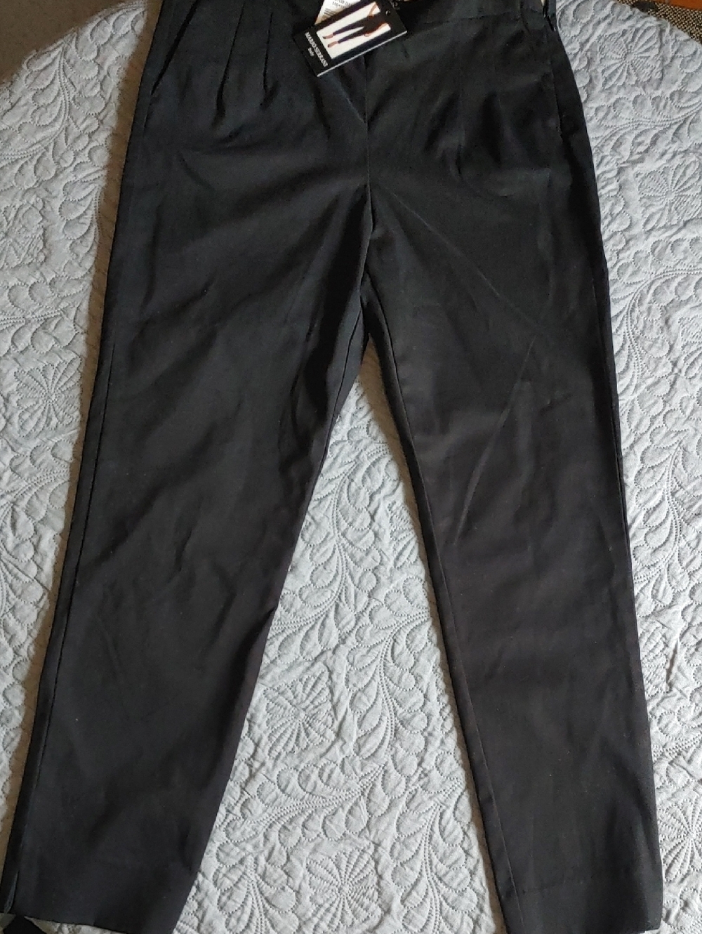 Mario Serrani Black Dress Pants Sz 10
